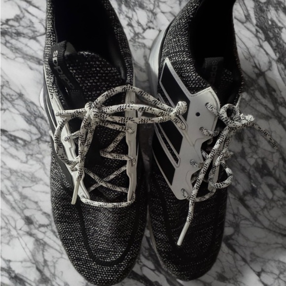 Adidas Black and White Sneakers with Sleek Design - Picture 2 of 10